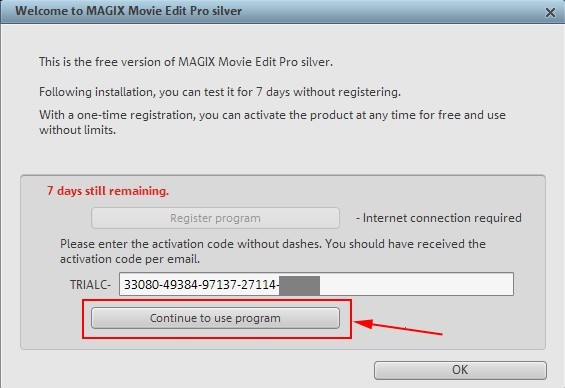 Magix mpeg 4 activation code